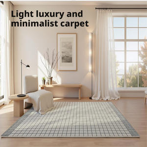 Tappeto Francese per Soggiorno 2026 Nuovo, per Divano e Tavolino, in Polipropilene, Anti-umidità, Anti-muffa, Resistente all'usura, Realizzato a Macchina, Moderno - Product Image 1