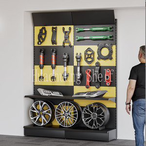 Chất lượng cao đa chức năng siêu thị phần cứng công cụ điện hiển thị đứng kim loại <span class=keywords><strong>Pegboard</strong></span> phần cứng Phụ kiện Lưu trữ giá - Product Image 1