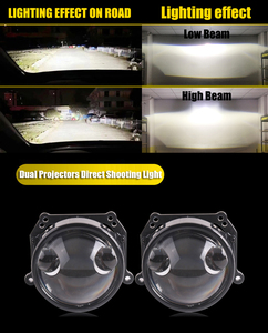 เลนส์โปรเจคเตอร์ <span class=keywords><strong>Bi</strong></span> LED 150W 3.0 Hella 3R 6000K DRL หลอดไฟหน้ารถยนต์อเนกประสงค์ ไฟสูง-ต่ำ ชุดดัดแปลงแต่งรถยนต์ 5570 CSP - Product Image 6