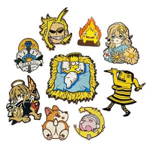 最低注文数なしの卸売専門カスタムロゴメタルバッジメーカー、ブローチピン、ファッションユニークハットピン、カスタムハードエナメルピン - Product Image 2