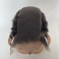 Listo para enviar: Topper de cabello integrado frontal de alta calidad, superventas, con encaje HD 10*1+3*5 para línea de cabello, venta al por mayor para salones.