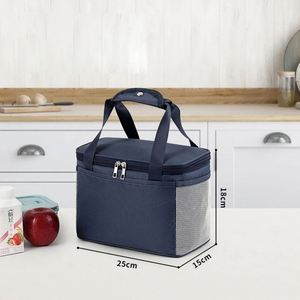New Portable <b>Lunch</b> Bag Food Thermal <b>Box</b> Durable Waterproof Office Cooler Lunchbox <b>Insulated</b> Case - Product Image 6