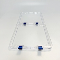 Boîte de membrane d'affichage de bijoux en plastique de 300x300x50mm avec suspension 3D
