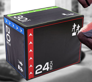 Caja de Ejercicios de PVC 4 en 1 con Logotipo Personalizado, Caja de Espuma para Gimnasio, Caja de Salto de Cuero, Entrenamiento de Abdominales, Caja de Plyo Soft Segura y Suave - Product Image 3