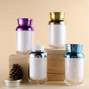 Bouteilles de compléments alimentaires en huile de poisson, vitamines, PSMedicine, personnalisées, étiquetées, or, argent, bleu, violet, 120 ml, 160 ml - Product Image 4