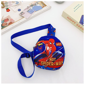 Nuova borsa per bambini, per ragazzi, alla moda ed elegante, portamonete a forma di cartone animato, borsa a tracolla, zainetto casual da esterno, piccola borsa a tracolla. - Product Image 6
