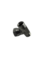 Raccords de transition hydrauliques en acier inoxydable de Chine, Té égal, Raccord rapide à trois voies BB, Té en T Parker, Usiné CNC pour tuyau