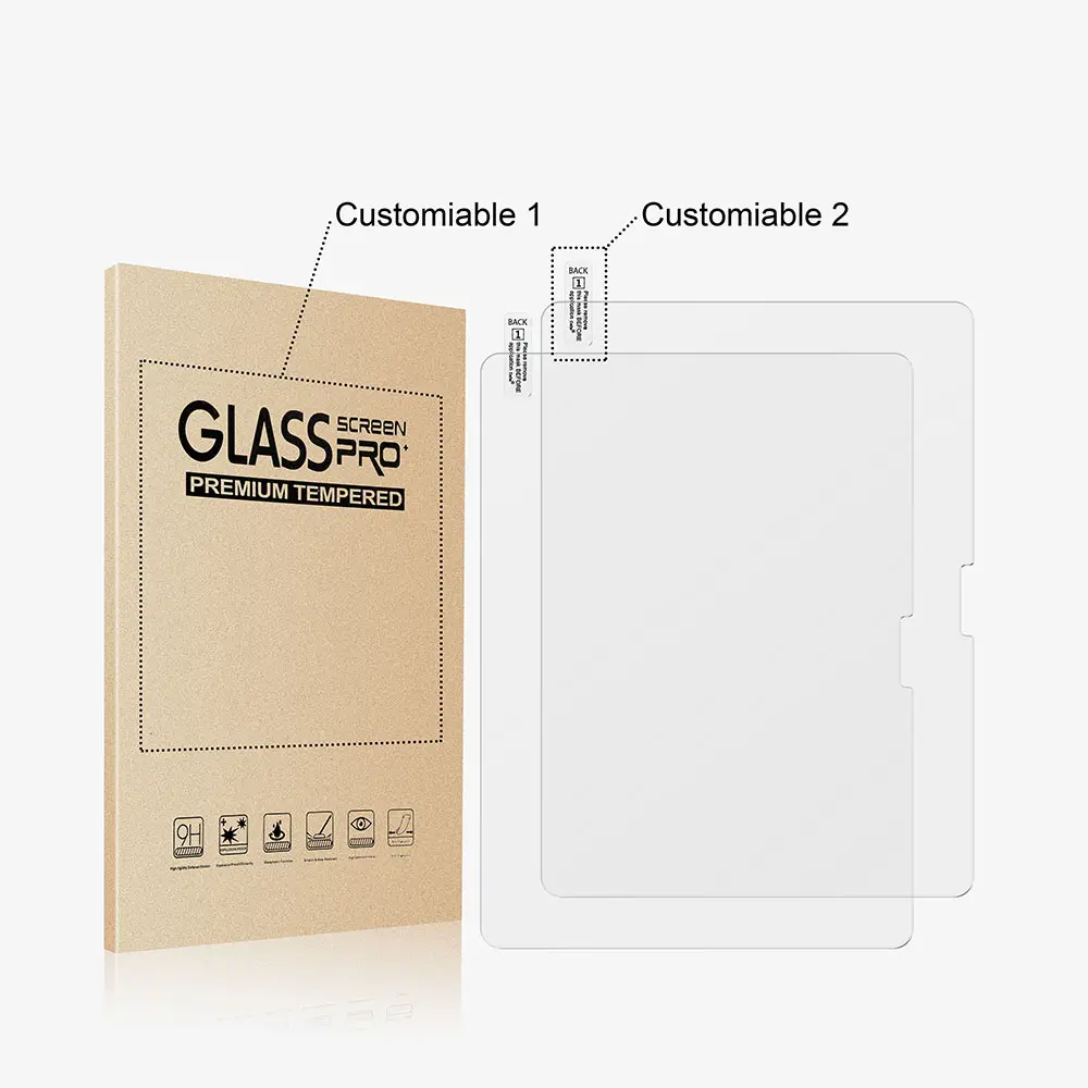 2024 Neues iPad Pro 11 12.9 Air 11 Displays chutz folien HD Clear 2.5D Hartglas folie Ultra Anti-Static & Anti-Oil Film