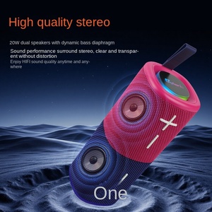 Cyboris Xách Tay Hút Từ Hai-Trong Một Cho Loa Cross-Biên Giới Mới Đầy Màu Sắc Nặng Loa Siêu Trầm RGB LED Nhựa - Product Image 2