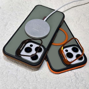 Joyporodo PC Phụ kiện điện thoại hai màu ledun ống kính chủ cho S22 siêu cho S24 FE nam châm cho <span class=keywords><strong>Iphone</strong></span> 11-16 Pro Max điện thoại trường hợp - Product Image 5