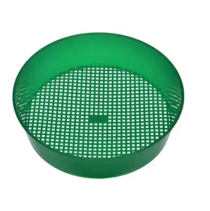 Plastic Mesh Gardening Garden Sieve Seed Dispenser Sifting Pan Sower Seed Spreaders Planter Seeder Tool Gardening Supplies