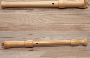 Flauto a Piatti di Media Tonalità Stile Britannico e Tedesco a 8 Fori in Legno per Musicisti Adulti Strumento Professionale Consigliato - Product Image 4
