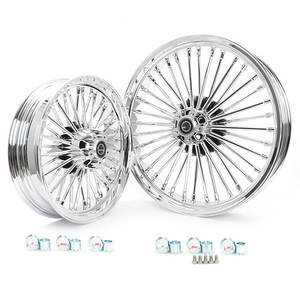 Roues avant et arrière à gros rayons pour <span class=keywords><strong>Harley</strong></span> Softail Deluxe Heritage Rocker Sport Glide Slim Night Train - Product Image 2