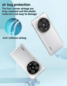 Étui de téléphone portable transparent souple antichoc de haute qualité en TPU pour <span class=keywords><strong>XiaoMi</strong></span> 14 14T Pro - Product Image 5