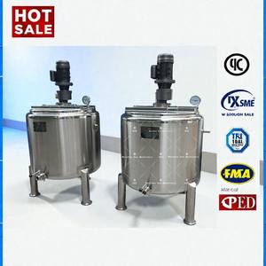 Réservoir de mélange en acier inoxydable pour savon liquide, produits chimiques, crème, avec homogénéisateur - Product Image 4