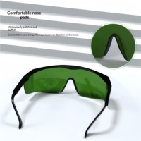 Lunettes de sécurité industrielles anti-buée avec verres PC carrés résistants aux chocs et à la lumière UV bleue (190-490 nm) pour la protection contre les rayons du soleil