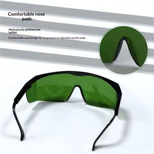 Gafas de Seguridad Láser Industriales Sunray 190-490nm con Protección UV contra Luz Azul, Resistentes a Impactos y Antivaho para Hombres y Mujeres - Product Image 2