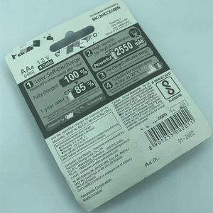 Оригинальная перезаряжаемая аккумуляторная батарея AA NIMH ENELOO PRO с кнопкой 1,2 В - Product Image 6