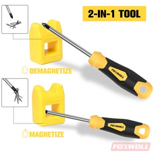 Kit <span class=keywords><strong>de</strong></span> herramientas <span class=keywords><strong>de</strong></span> mano, juego <span class=keywords><strong>de</strong></span> destornilladores, cuchillo <span class=keywords><strong>de</strong></span> utilidad y cinta métrica, reparación, 13 Uds. - Product Image 3