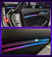 Audi A3 8V 8Y S3 RS3 2013-2019 Ambientebeleuchtung Armaturenbrett Lüftungsgitter LED-Atmosphärenlampe mit RGB 30-Farben Plug&Play