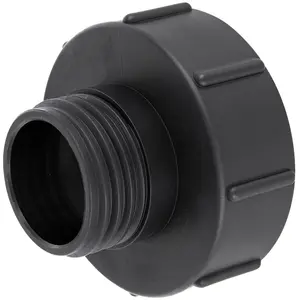 Adaptateur de robinet de réservoir IBC S100x8 filetage femelle à S60x6 connecteur de raccords en plastique de réduction de filetage mâle