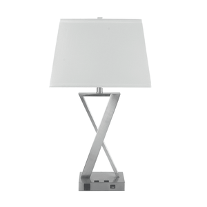 Nerval Western Hotel Lampe Tripied Noir Métal Triangular Mesita <span class=keywords><strong>de</strong></span> noche Lámpara <span class=keywords><strong>de</strong></span> mesa <span class=keywords><strong>de</strong></span> noche <span class=keywords><strong>de</strong></span> <span class=keywords><strong>acero</strong></span> <span class=keywords><strong>inoxidable</strong></span> cepillado - Product Image 1