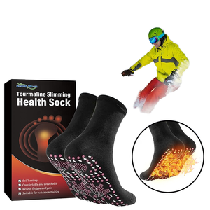 <span class=keywords><strong>Chaussettes</strong></span> de santé auto-chauffantes en <span class=keywords><strong>tourmaline</strong></span>, thérapie magnétique, <span class=keywords><strong>chaussettes</strong></span> décontractées montantes avec logo sur le revers inférieur, respirantes pour l'hiver – Vente en gros - Product Image 1