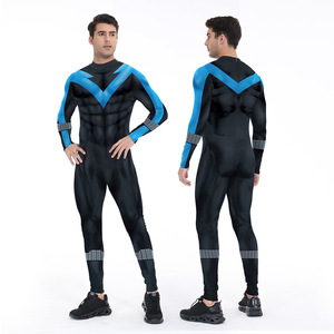 Disfraz de Halloween para mujer, estilo europeo, divertido mono estampado para cosplay, traje de Elsa para hombre y mujer, ideal para escenario. - Product Image 1