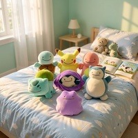 Penawaran Natal Spesial Boneka Pokemon Ditto Bolak-Balik 20cm, Boneka Lembut, Hadiah Liburan untuk Anak
