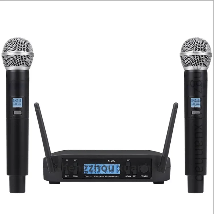 Microfone vocale Beta58a Microfono senza fili Sm58 GLXD4 per Shure Microfono dinamico portatile professionale FM GLXD4 Beta87a