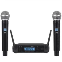 Fifine — Microphone professionnel sans fil FM GLXD4 Beta87a, Microphone portatif dynamique, sans fil pour Shure, Sm58 GLXD4