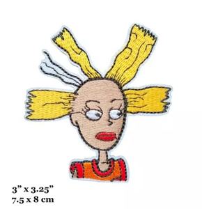 Kalpler kraliçesi karikatür karakter şekil işlemeli demir yama üzerinde - Product Image 3