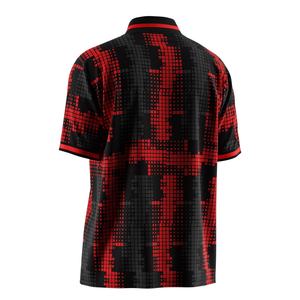 Camiseta de Fútbol para el Día del Partido con Cuello Plegable, Material de Secado Rápido y Gráficos Personalizables para la Identidad del Equipo de Fútbol - Product Image 6