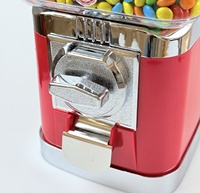 Distributeur automatique de bonbons à monnayeur, petit modèle, prix direct usine, avec option jetons, capacité 200-300 pièces, garantie 1 an