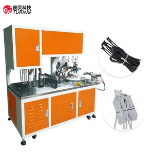 TR-K10 Fábrica Totalmente Automático AC DC Power Cord Cabo USB Data Cutting Wire Cable Winding and Tying Machine