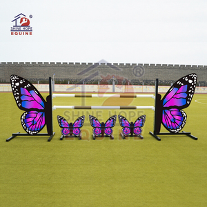 Alette per Salto Ostacoli Equestri con Binario a Foro di Serratura - Product Image 4