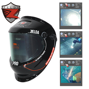<span class=keywords><strong>Casque</strong></span> de chantier <span class=keywords><strong>Iron</strong></span> <span class=keywords><strong>Man</strong></span> ZD-10083 100*83mm Grand écran intelligent de sécurité pour soudage certifié ANSI Prix d'usine - Product Image 2