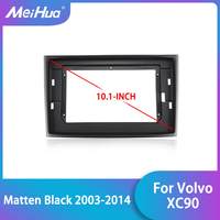 Meihua-Autoradio Android avec faisceau de câbles, cadre facial en plastique pour Volvo XC90 2003-2014