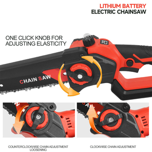 La motosierra <span class=keywords><strong>el</strong></span>éctrica doméstica más vendida, herramienta de corte de madera alimentada por batería portátil para uso industrial DIY, personalización OEM - Product Image 5