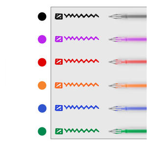 Ensemble de stylos à ongles en gel 3D stéréoscopiques, brillants et pailletés, pour décorer cartes, étiquettes, verre et céramique – Vente directe usine - Product Image 3
