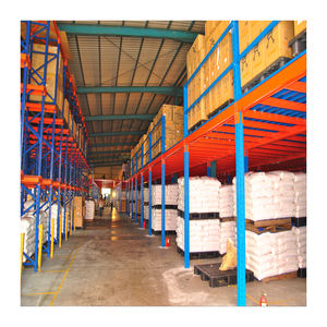 מדפי רצפה ביניים מפלדה ארוכת טווח, דו-שכבתיים, עם ציפוי אלקטרוסטטי נגד קורוזיה, במחיר סיטונאי - Product Image 4