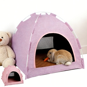 Wasserdichtes Faltbares Hundebett-Zelt mit Überdachung und Sonnenschutz für Campingausflüge und Entspannung in der Wildnis - Product Image 3
