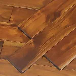 天然木アカシア無垢フローリングアジアクルミ堅木張り屋内寝室高級高級耐久性
