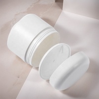 Double paroi 100ml 200ml 8oz 4oz Pp Plastic Dome Lid Jars Cosmetic Polypropylene Jar Face Body Butter Scrub Jars