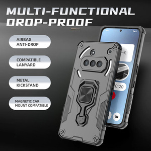 Bán Buôn Sang Trọng Chống Sốc Armor Trường Hợp Điện Thoại Với 360 Xoay Kim Loại Nhẫn Chân Đế Cho Không Có gì <span class=keywords><strong>3</strong></span> 3A Cmf Điện Thoại 2 Pro - Product Image 2