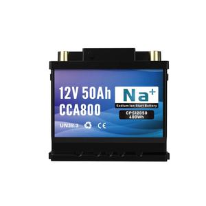 Batterie au lithium YUNFAN 12V 50Ah 800CCA Start-Stop 800A à impulsions pour démarrage de moteur de véhicule lourd - Product Image 3