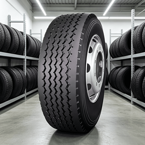 Neumático de Camión de Diseño Robusto de Grado Industrial 385/65R22.5, Neumático de Camión de Larga Distancia, Alta Carga, Alto Rendimiento - Product Image 1