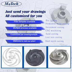 Tube de rouleau en acier de précision moulé par investissement, fabrication professionnelle sur mesure, marque MATECH - Product Image 6