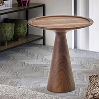 EKAR Cera Table d'appoint en bois massif Table d'appoint minimaliste de luxe pour Villa Salon Hôtel Chambre à coucher-pour la décoration intérieure
