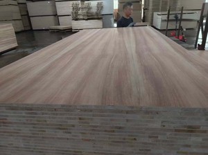 18mm Matt hoặc bóng Trắng melamine khối Hội Đồng Quản trị/blockboard tủ bếp thông lõi melamine phải đối mặt với veneered blockboards - Product Image 6